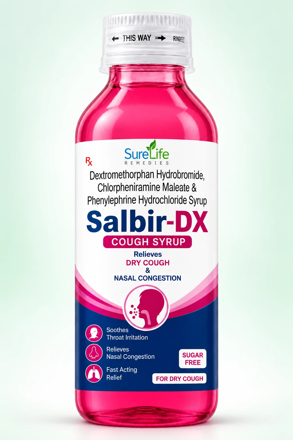 Salbir-DX cough syrup product information