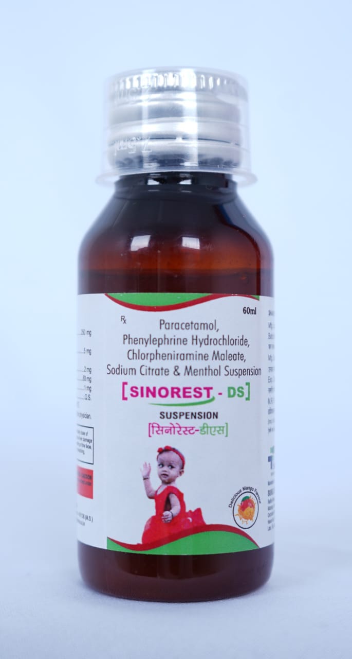 Sinorest-DS suspension bottle